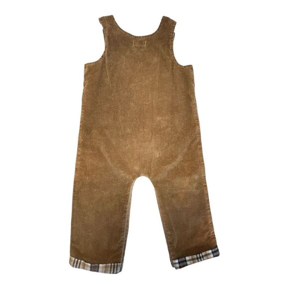 Mud Pie Brown Plaid Turkey One Piece - Picture 3 of 10